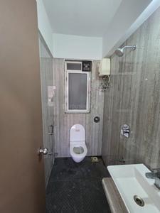 Bathroom Image of 665 Sq.ft 1 BHK Apartment / Flat for rent in Parth Lakeview, Dighe Thane for Rs. 45000