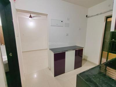 Kitchen Image of 600 Sq.ft 1 BHK Apartment / Flat for rent in Shapoorji Pallonji Joyville Hadapsar Annexe, Shewalewadi Pune for Rs. 20000