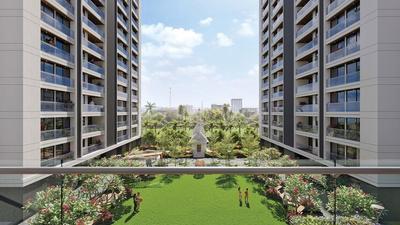 Balcony Image of 2243 Sq.ft 3 BHK Apartment / Flat for sale in Vesu Surat for Rs. 11500000
