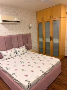Bedroom Image of 2500 Sq.ft 4 BHK Apartment / Flat for rent in Trimurty Ariana, Keshar Vihar Jaipur for Rs. 60000