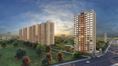 Image of 1200 Sq.ft 3 BHK Apartment / Flat for sale in Shaligram Sky, Ravet, Pune for Rs. 7400000