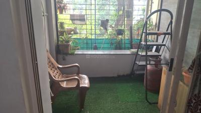 Balcony Image of 670 Sq.ft 1 BHK Apartment / Flat for rent in Sai Laxmi Galaxy, Kalas Pune for Rs. 22000