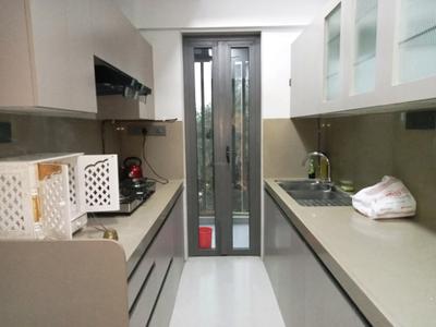 Kitchen Image of 1100 Sq.ft 2 BHK Apartment / Flat for rent in Khar Danda Mumbai for Rs. 220000