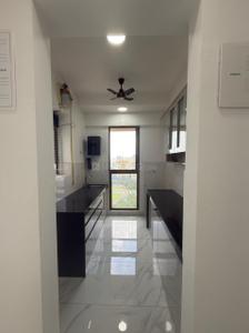 Kitchen Image of 980 Sq.ft 2 BHK Apartment / Flat for rent in Raymond Realty Ten X Habitat, Thane West Thane for Rs. 38000