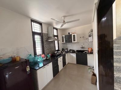 Kitchen Image of 1500 Sq.ft 1 BHK Apartment / Flat for rent in Neelkanth Enclave, Jaisinghpura Jaipur for Rs. 8000