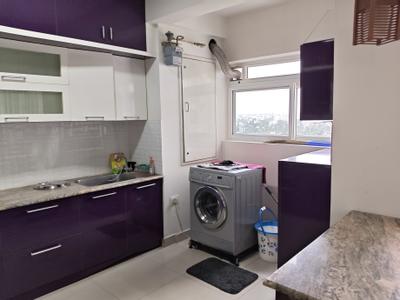 Kitchen Image of 1305 Sq.ft 2.5 BHK Apartment / Flat for rent in Mantri Webcity3B, Narayanapura Bengaluru for Rs. 50000