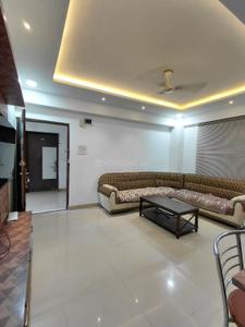 Hall Image of 670 Sq.ft 1 BHK Apartment / Flat for rent in Space Park II, Mahalakshmi Nagar Indore for Rs. 23000