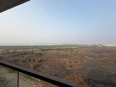 Balcony Image of 1450 Sq.ft 2 BHK Apartment / Flat for rent in Shreenathji Delta Riviera, Ulwe Navi Mumbai for Rs. 55000
