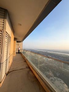 Balcony Image of 2105 Sq.ft 3 BHK Apartment / Flat for rent in Supertech Supernova, Sector 94 Noida for Rs. 65000