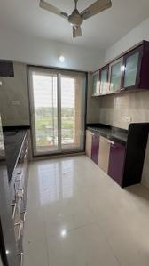 Kitchen Image of 800 Sq.ft 2 BHK Apartment / Flat for sale in Arihant Aarohi, Shilgaon Thane for Rs. 6800000