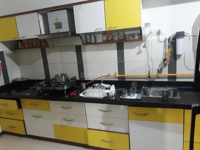 Kitchen Image of 1620 Sq.ft 3 BHK Apartment / Flat for sale in Goyal Vishal Residency, Prahlad Nagar Ahmedabad for Rs. 13000000
