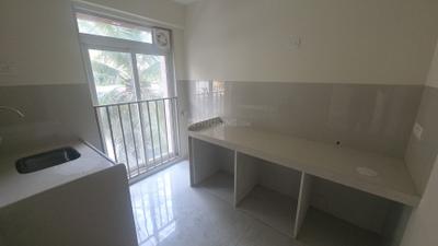 Kitchen Image of 518 Sq.ft 1 BHK Apartment / Flat for rent in Swastik Platinum, Vikhroli East Mumbai for Rs. 40000