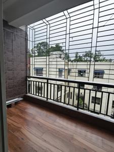 Balcony Image of 1100 Sq.ft 3 BHK Apartment / Flat for rent in Bhanu Nagar Siliguri for Rs. 25000