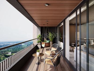 Balcony Image of 2100 Sq.ft 3 BHK Apartment / Flat for sale in Banaswadi Bengaluru for Rs. 29900000