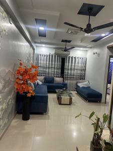 Hall Image of 2250 Sq.ft 3 BHK Apartment / Flat for rent in Bodakdev Ahmedabad for Rs. 55000