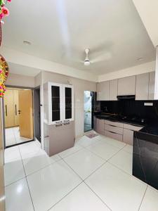 Kitchen Image of 1280 Sq.ft 2 BHK Apartment / Flat for rent in Isanpur Ahmedabad for Rs. 25000