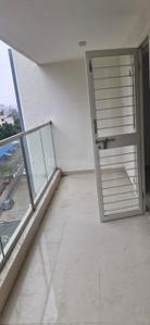 Balcony Image of 1300 Sq.ft 3 BHK Apartment / Flat for rent in Wakad Pune for Rs. 37000