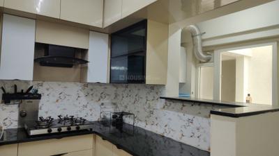 Kitchen Image of 1100 Sq.ft 3 BHK Apartment / Flat for rent in Amrutha Heights, Whitefield Bengaluru for Rs. 66000