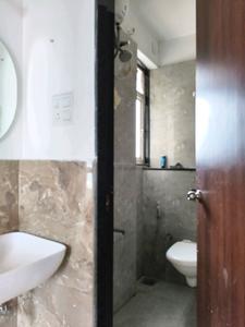 Common Bathroom Image of 971 Sq.ft 2 BHK Apartment / Flat for rent in VTP Belair B And D Building, Mahalunge Pune for Rs. 29000