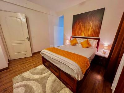Bedroom Image of 1375 Sq.ft 3 BHK Apartment / Flat for rent in Omaxe The Palace, Gomti Nagar Lucknow for Rs. 55000