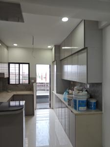 Kitchen Image of 876 Sq.ft 2 BHK Apartment / Flat for sale in Nipania Indore for Rs. 4500000
