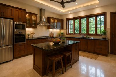 Kitchen Image of 1500 Sq.ft 3 BHK Independent House for sale in Guruvayur Thrissur for Rs. 8600000