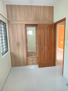 Bedroom Image of 1000 Sq.ft 2 BHK Builder Floor for rent in Kaggadasapura Bengaluru for Rs. 28000