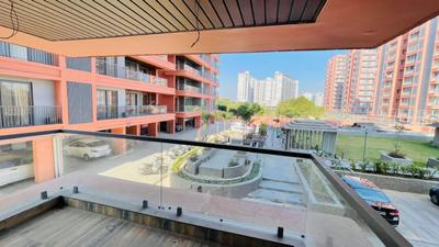 Balcony Image of 1100 Sq.ft 3 BHK Apartment / Flat for rent in Shravan Orian, New Alkapuri Vadodara for Rs. 30000
