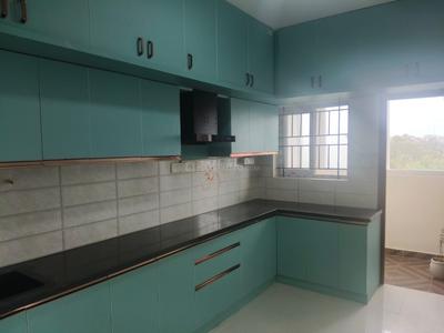 Kitchen Image of 1500 Sq.ft 3 BHK Apartment / Flat for rent in Hoodi Bengaluru for Rs. 60000