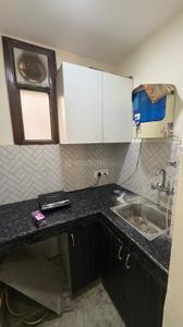 Kitchen Image of 350 Sq.ft 1 RK Apartment / Flat for rent in Chhattarpur New Delhi for Rs. 18000