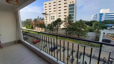 Balcony Image of 1610 Sq.ft 3 BHK Apartment / Flat for rent in Godrej Nurture, Electronic City Bengaluru for Rs. 45000