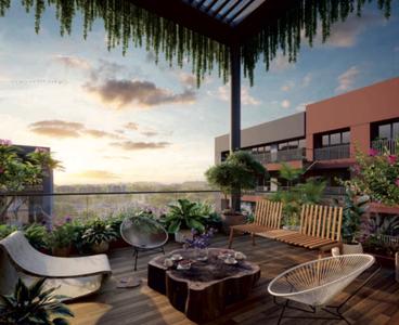 Balcony Image of 2540 Sq.ft 3.5 BHK Apartment / Flat for sale in Shaligram Felicity, Pal Gam Surat for Rs. 12350000