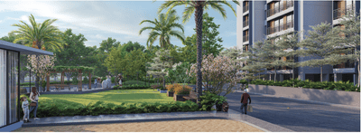 Image of 2124 Sq.ft 3 BHK Apartment / Flat for sale in Vertex Luxuria, Memnagar, Ahmedabad for Rs. 15700000