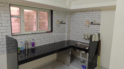 Kitchen Image of 340 Sq.ft 1 RK Independent House for rent in Kondhwa Budruk Pune for Rs. 6000