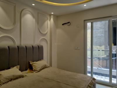 Bedroom Image of 900 Sq.ft 3 BHK Apartment / Flat for sale in Hans Builders Floor, Dwarka Mor New Delhi for Rs. 7500000