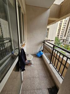 Balcony Image of 940 Sq.ft 2 BHK Apartment / Flat for rent in Jaypee Kosmos, Sector 134 Noida for Rs. 32000