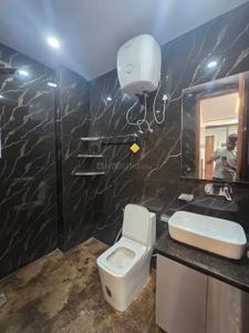 Bathroom Image of 750 Sq.ft 1 BHK Builder Floor for rent in Sector 52A Gurgaon for Rs. 42000