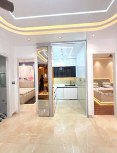 Hall Image of 400 Sq.ft 1 RK Apartment / Flat for rent in Hastsal New Delhi for Rs. 12000