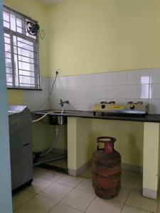 Kitchen Image of 480 Sq.ft 1 BHK Apartment / Flat for sale in Shapoorji Pallonji Shukhobrishti Spriha Phase 9 , New Town Kolkata for Rs. 2400000