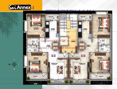 Image of 1150 Sq.ft 2 BHK Apartment / Flat for sale in Manish Nagar, Nagpur for Rs. 5100000