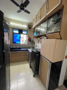 Kitchen Image of 865 Sq.ft 1 BHK Apartment / Flat for rent in Srishti Complex, Powai Mumbai for Rs. 48000