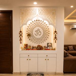 Pooja Room Image of 1750 Sq.ft 3 BHK Builder Floor for sale in Sector 57 Gurgaon for Rs. 27500000
