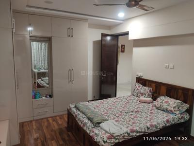 Bedroom Image of 1700 Sq.ft 3 BHK Apartment / Flat for rent in Northstar District 1, Financial District Hyderabad for Rs. 60000