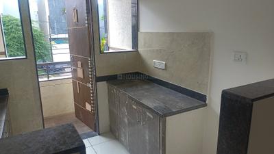 Kitchen Image of 652 Sq.ft 1 BHK Apartment / Flat for rent in Mahalakshmi Nagar Indore for Rs. 13000