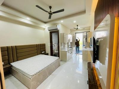 Bedroom Image of 800 Sq.ft 1 BHK Apartment / Flat for rent in Sector 52 Gurgaon for Rs. 34000