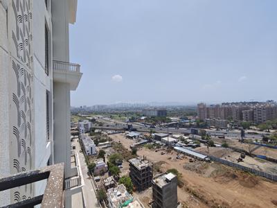 Balcony Image of 1321 Sq.ft 3 BHK Apartment / Flat for rent in Ceratec Presidential Towers, Ravet Pune for Rs. 29000