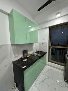 Kitchen Image of 408 Sq.ft 1 RK Apartment / Flat for sale in Raymond Tenx District, Thane West Thane for Rs. 13000000
