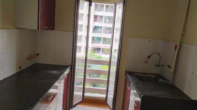 Kitchen Image of 650 Sq.ft 1 BHK Apartment / Flat for sale in Ekta Brooklyn Park, Virar West Virar for Rs. 3350000