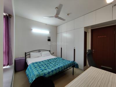 Bedroom Image of 1097 Sq.ft 2 BHK Apartment / Flat for rent in Bhartiya Nikoo Homes Phase 2, Thanisandra Bengaluru for Rs. 52002