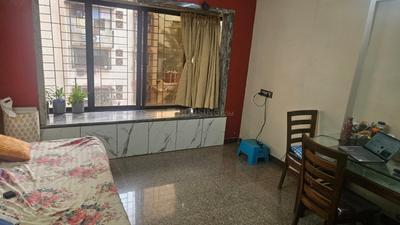 Bedroom Image of 429 Sq.ft 1 BHK Apartment / Flat for rent in Shree Samarth CHS, Malad West Mumbai for Rs. 42000